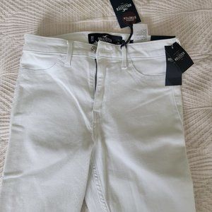 Hollister High Rise Jean Legging White